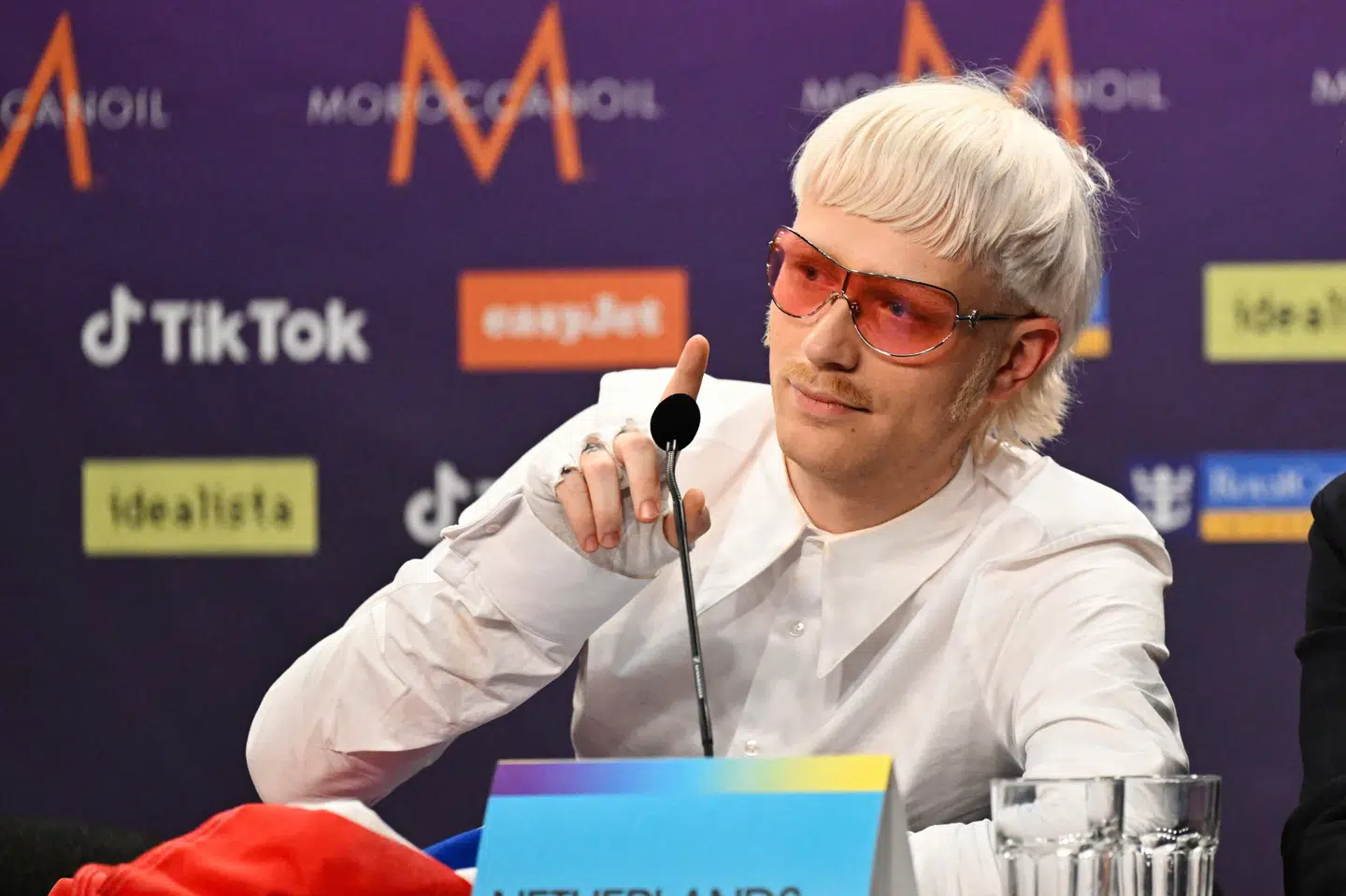 Årets hollandske finalist, Joost Klein, blev udelukket kort før Eurovision-finalens begyndelse efter en episode under semifinalen, der førte til en anmeldelse fra en medarbejder i Eurovision. (Arkivfoto).