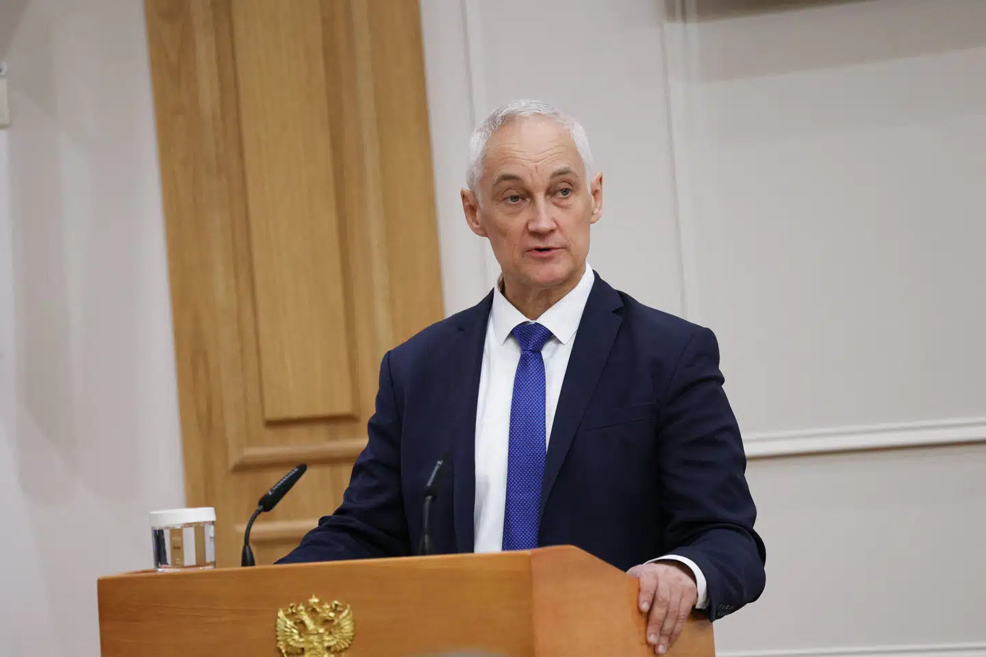 Andrej Belousov bliver ny forsvarsminister i Rusland. Foto: Russian Federation Council, Scanpix