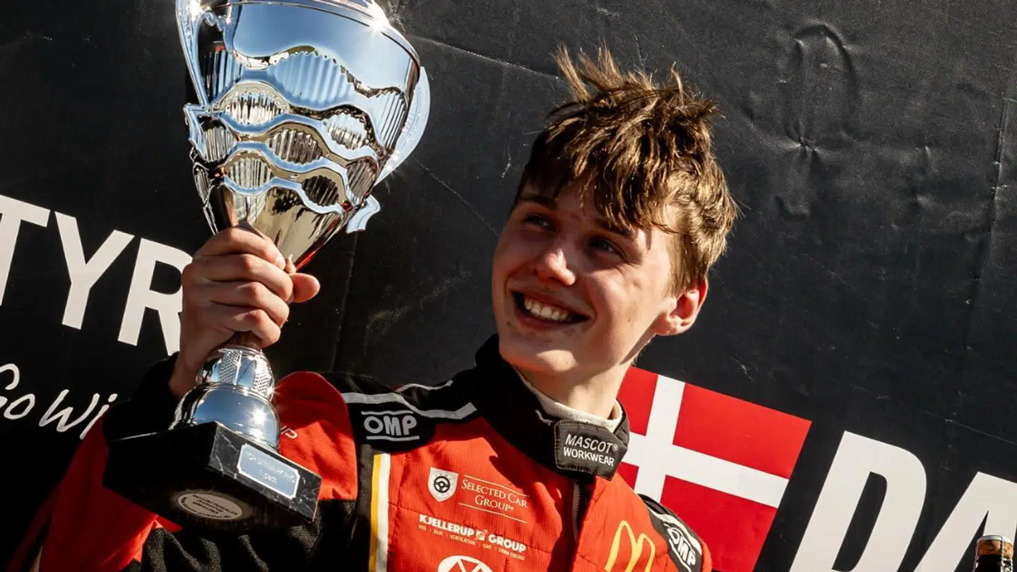 Malte Ebdrup tog sensationelt sin første sejr søndag.