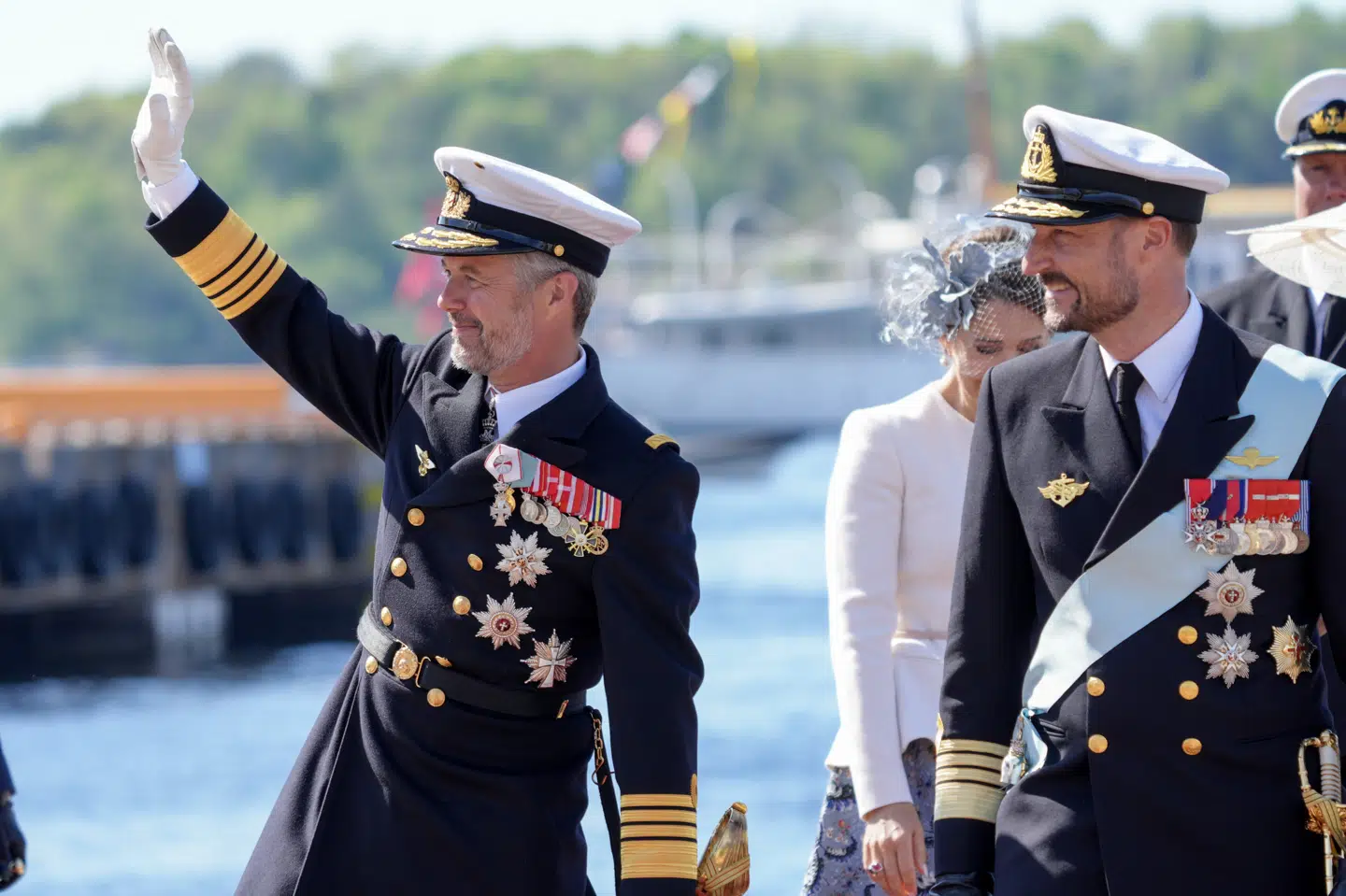 Kong Frederik og dronning Mary er tirsdag sejlet til Oslo for at påbegynde parrets andet officielle statsbesøg.