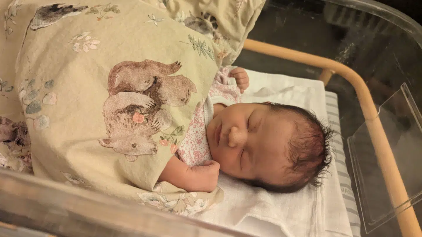 Emma kom til verden 13. marts 2024.