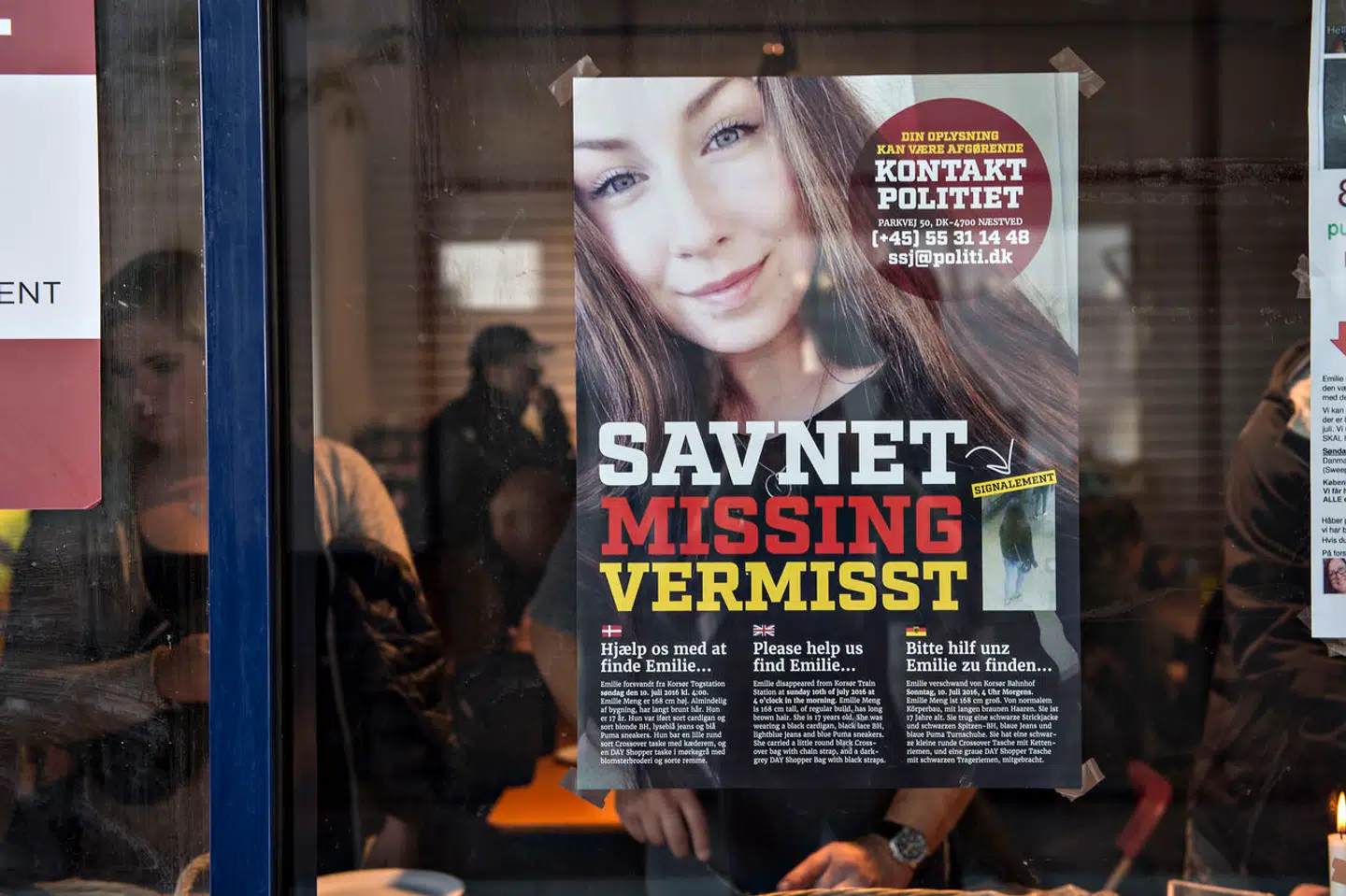 I et halvt år var Emilie Meng forsvundet og sagen har vakt forargelse flere steder i verden. Under retssagen er flere udenlandske medier mødt op. Foto: Jens Nørgaard Larsen/Ritzau Scanpix