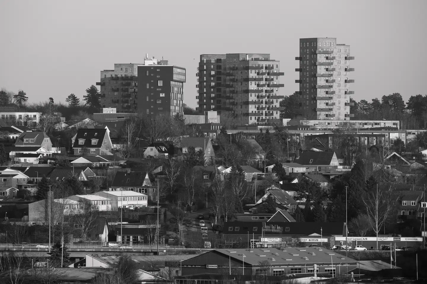 Interessen for boligkøb fortsætter med at ligge på et lavt niveau i april, viser opgørelse fra Finans Danmark. (Arkivfoto).