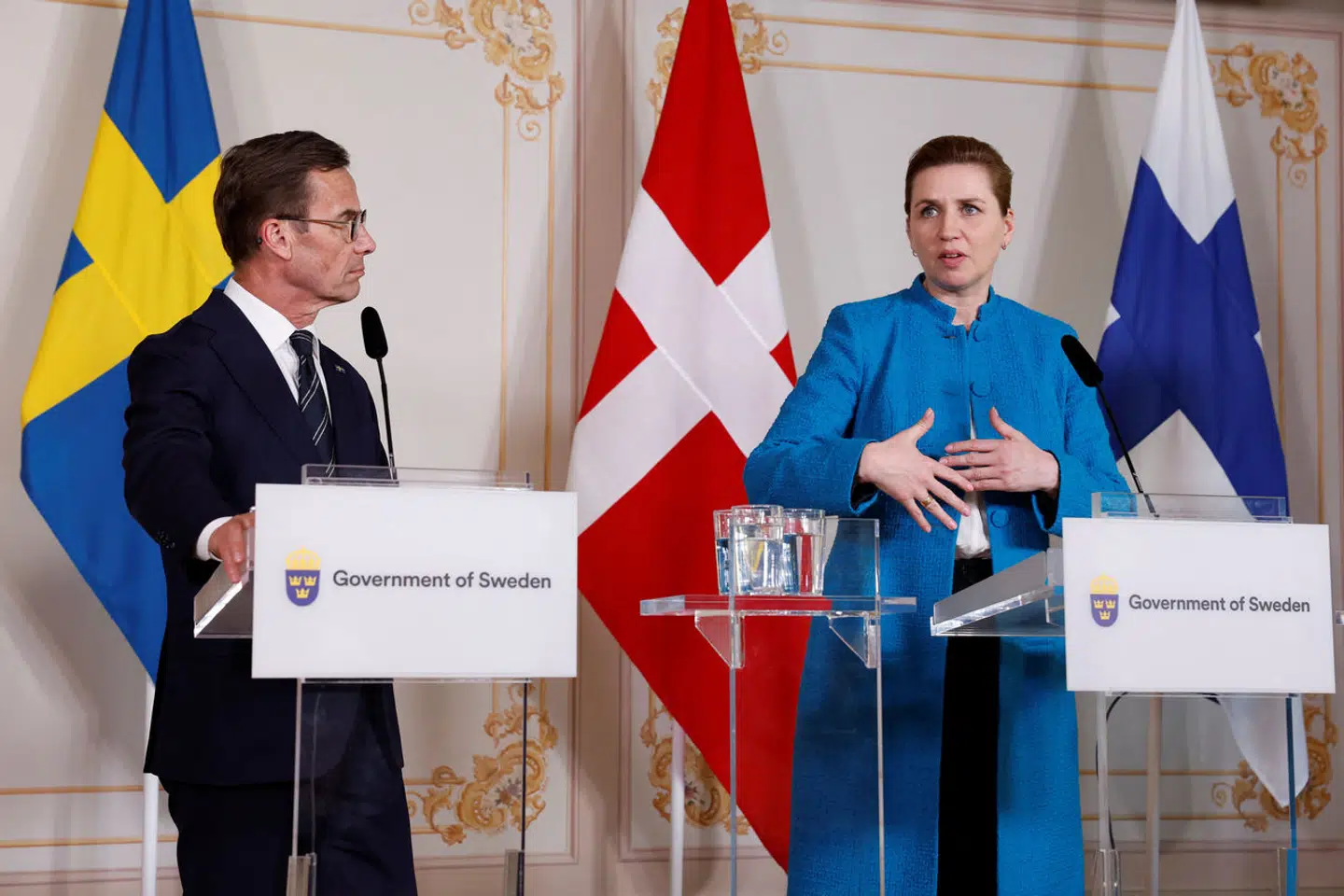 Mandag var Mette Frederiksen i Stockholm for at deltage i et nordisk topmøde, hvor også den tyske forbundskansler Olaf Scholz var med.