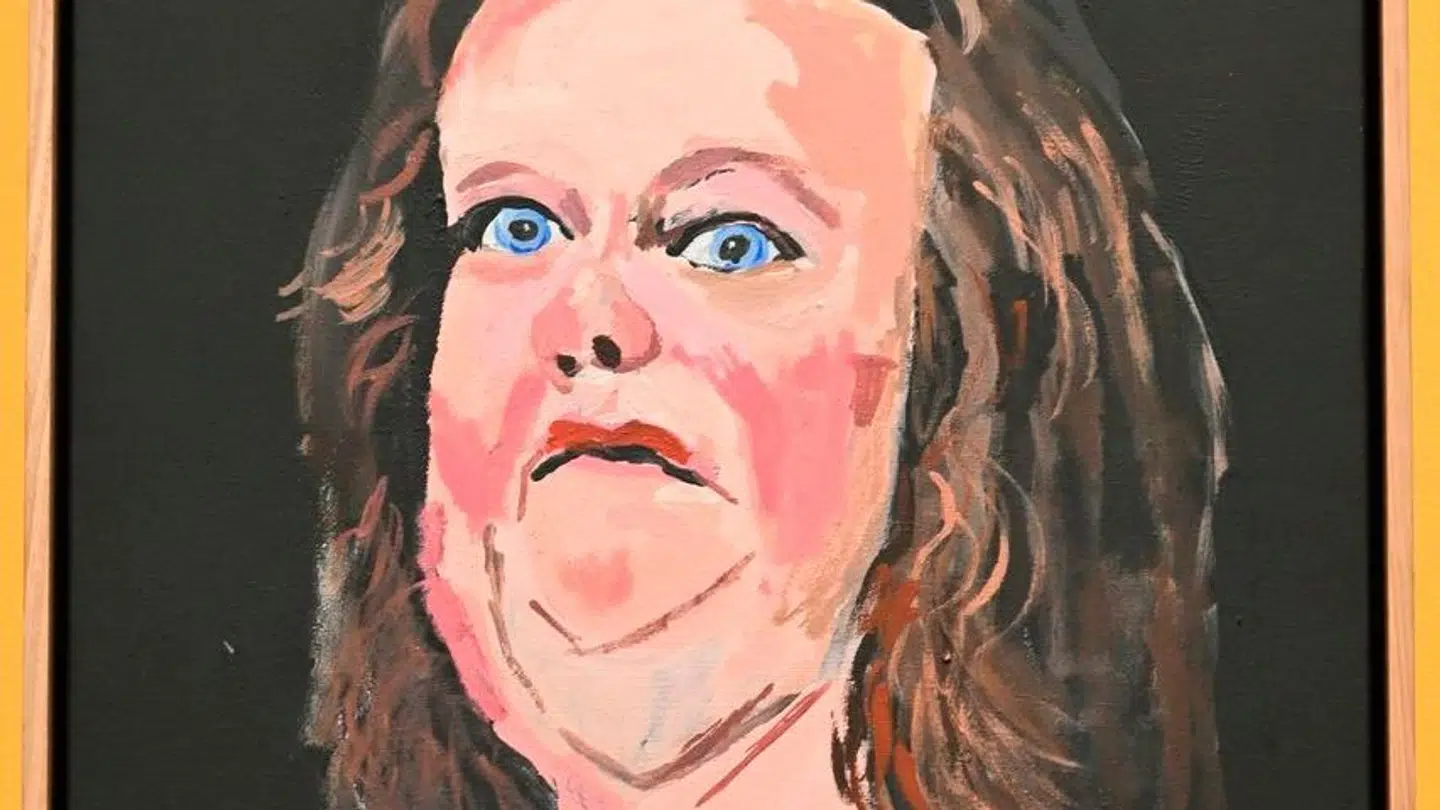 Sådan ser maleriet, som Gina Rinehart ikke bryder sig om, ud.
