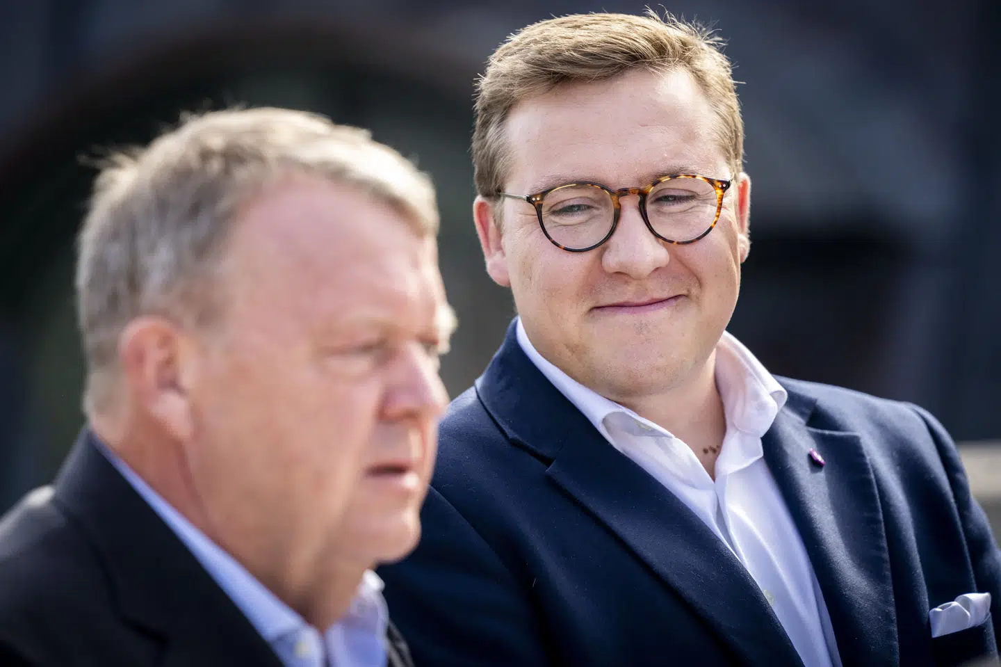 Moderaternes formand, Lars Løkke Rasmussen, er ikke selv på valg til Europa-Parlamentet, men det er hans søn, Bergur Løkke Rasmussen. Alligevel vil plakater med Lars Løkke Rasmussen hænge i lygtepælene for at minde vælgerne om partiets budskaber. (Arkivfoto).