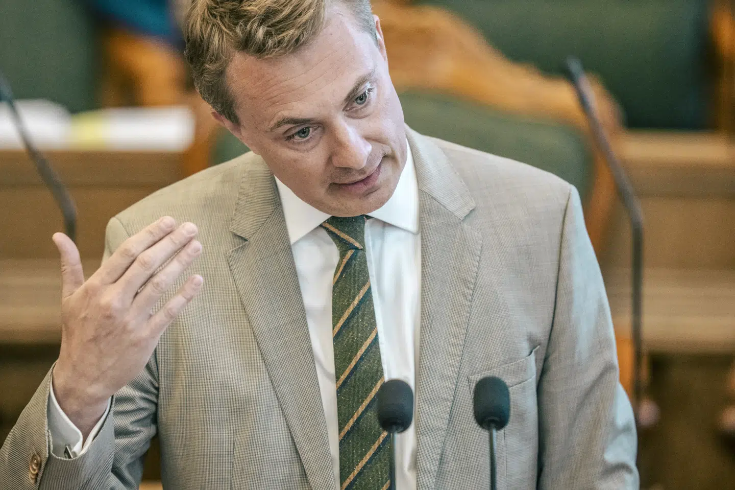 Morten Messerschmidt kan godt forstå, at venstrefløjen er trætte af DF i klimaforhandlinger. (Arkivfoto).