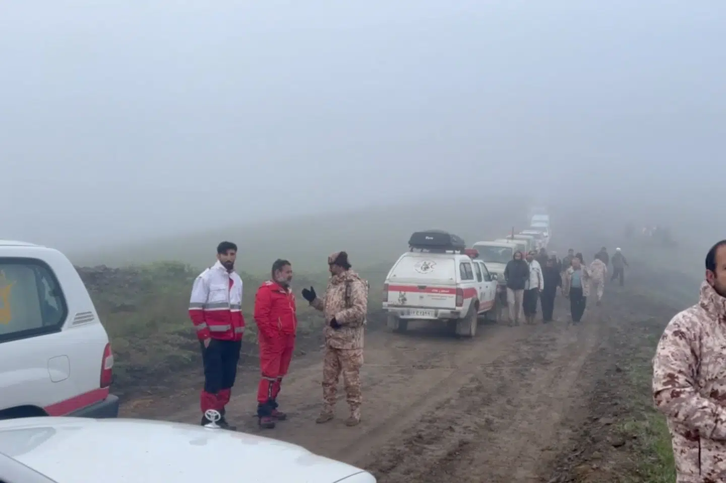 Ulykken skete i en bjergregion i provinsen Østaserbajdsjan, som var ramt af dårligt vejr.