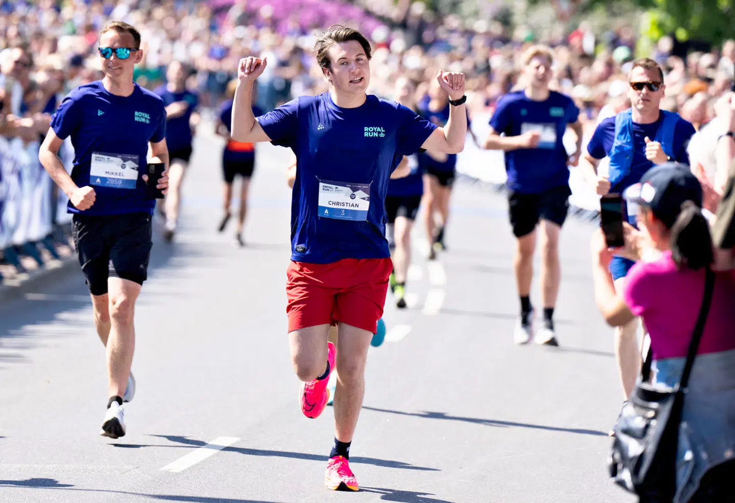 Kronprins Christian fik en meget flot tid til sin mil i Brønderslev.