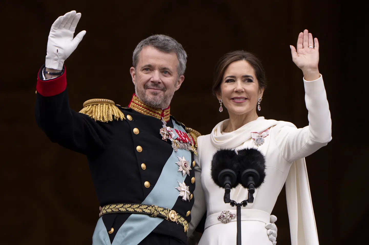 Kong Frederik blev Danmarks regent, da han overtog tronen fra sin mor, dronning Margrethe, 14. januar 2024. (Arkivfoto).