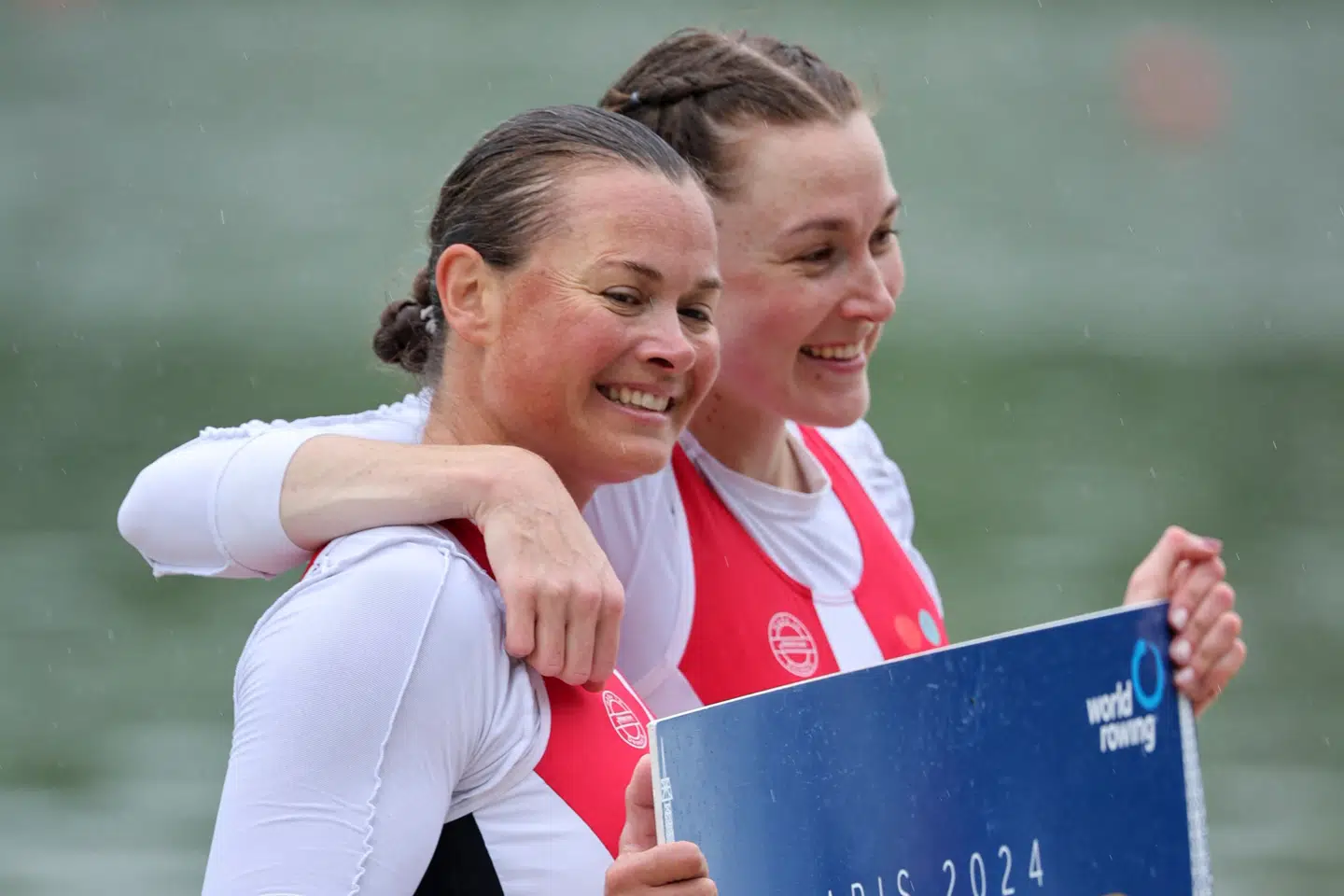 Fie Udby og Lærke Berg Rasmussen sikrede tirsdag Danmark en plads ved OL i Paris.