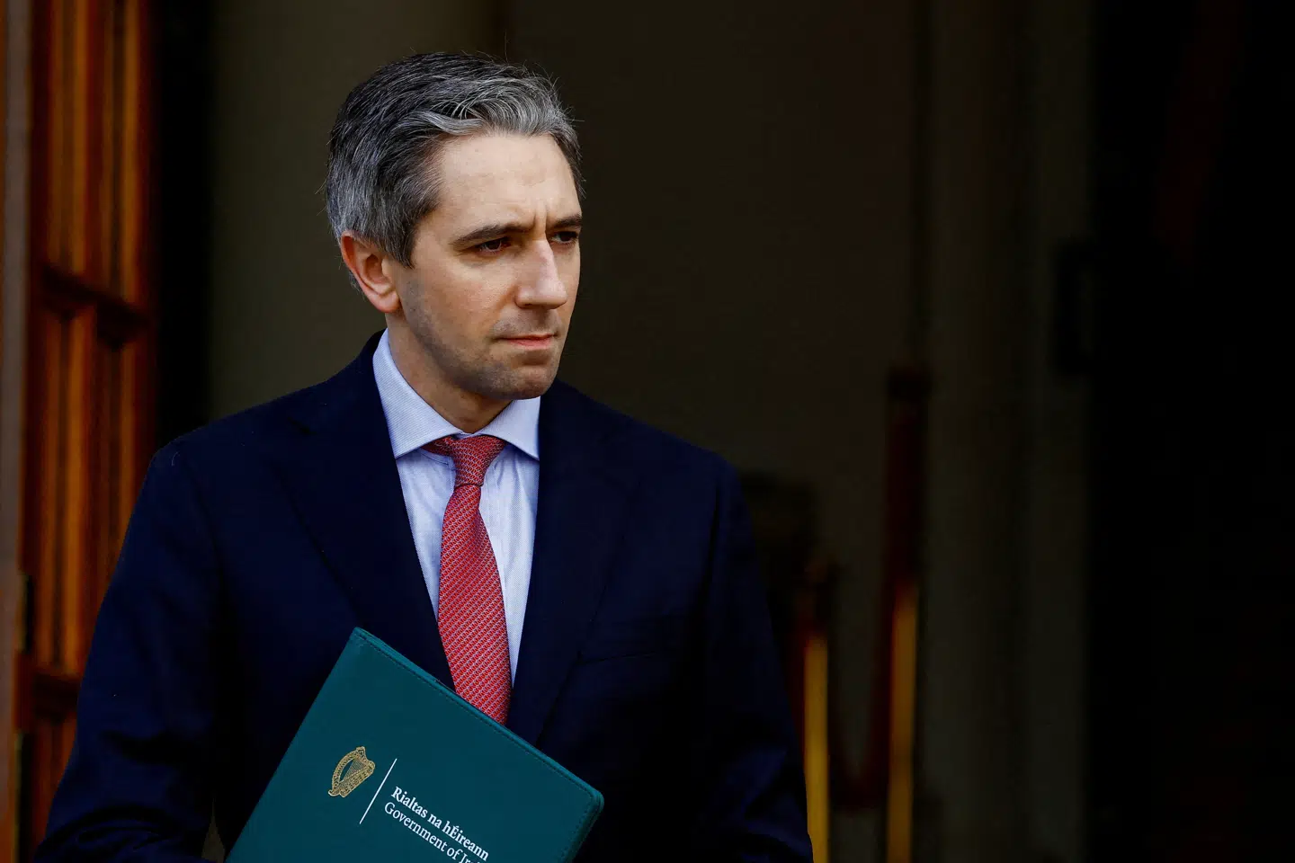 Tirsdag aften meldte Irlands regering, at den irske premierminister, Simon Harris, og landets udenrigsminister onsdag morgen sammen vil deltage i et pressemøde. (Arkivfoto).