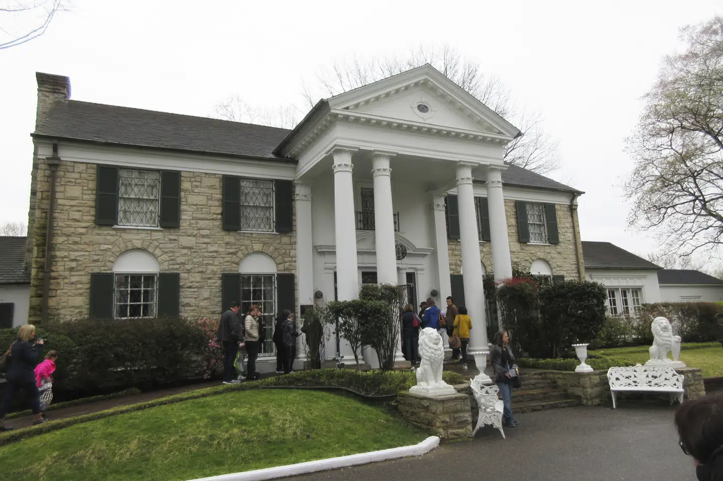 Elvis købte Graceland i 1957. Han boede der frem til sin død i 1977. (Arkivfoto).