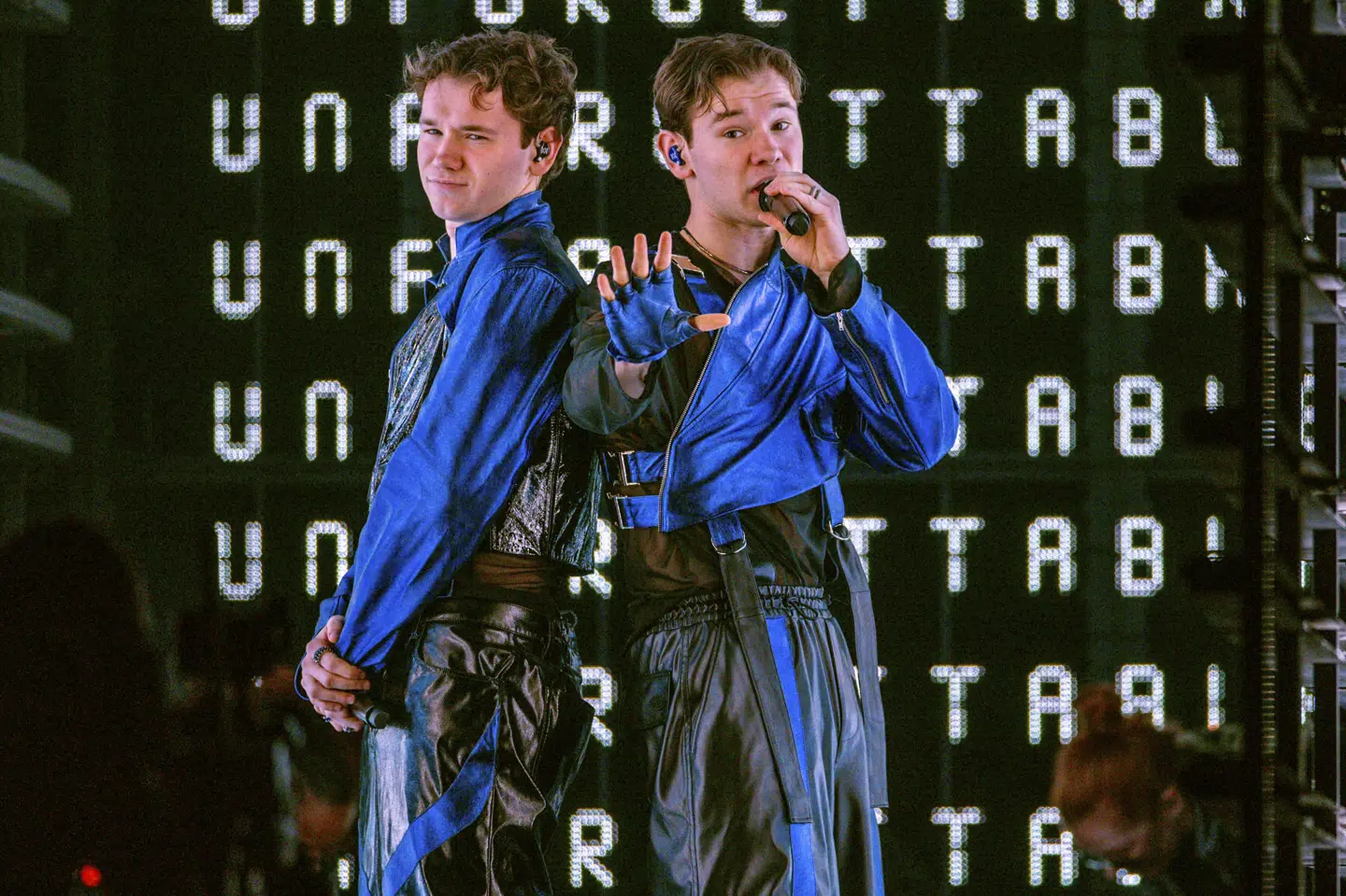 De kendte norske tvillinger Marcus og Martinus stillede op til Eurovision i år for værtsnationen Sverige. (Arkivfoto).