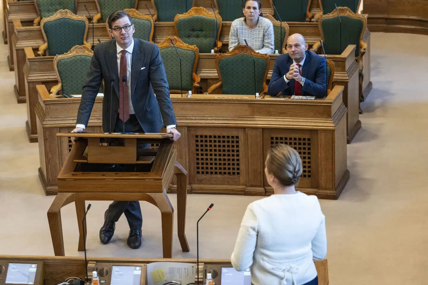 Alex Vanopslagh ses af mange som blå bloks hovedudfordrer til Mette Frederiksen. (Arkivfoto).