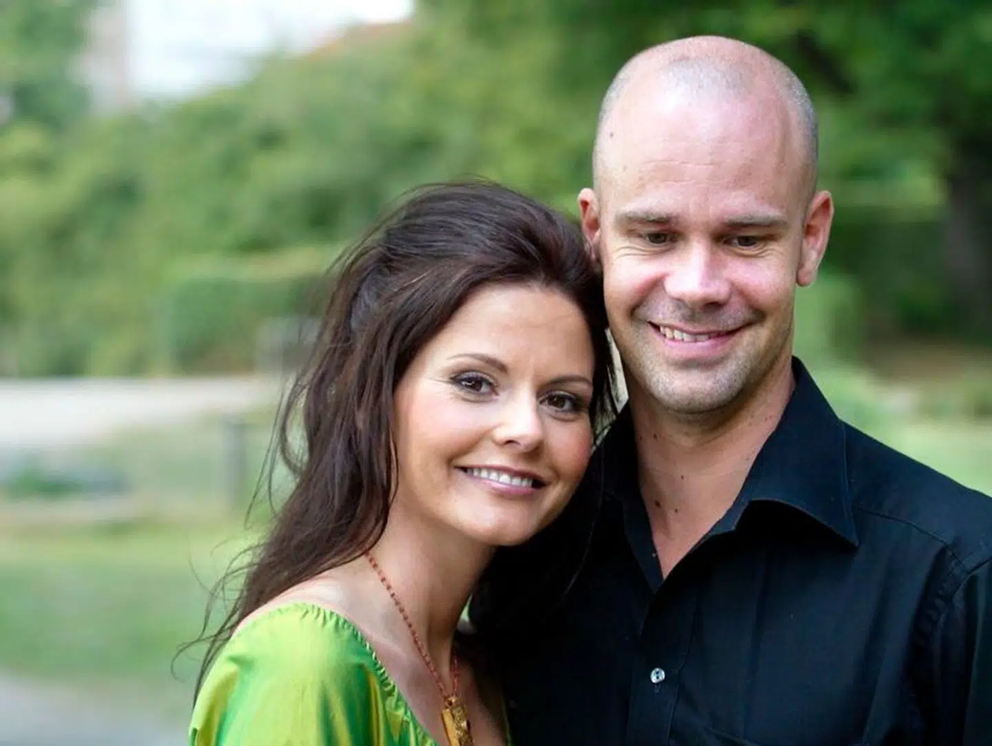 Maria Hirse med eksmanden Jakob Mejlhede, som hun har sønnen Gabriel med.