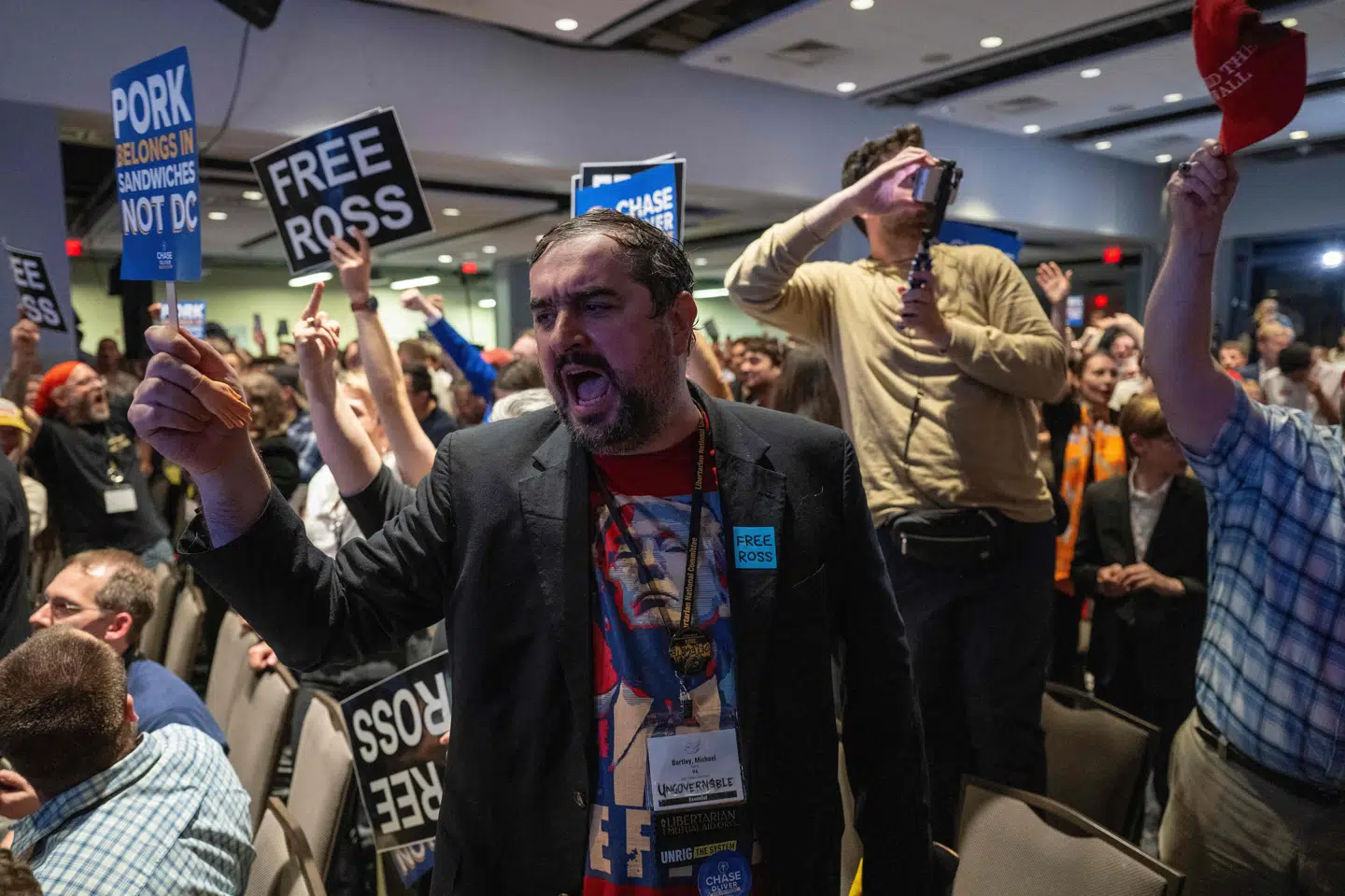 Ikke alle libertære var lige tilfredse med ekspræsident Donald Trumps deltagelse i weekendens konference.