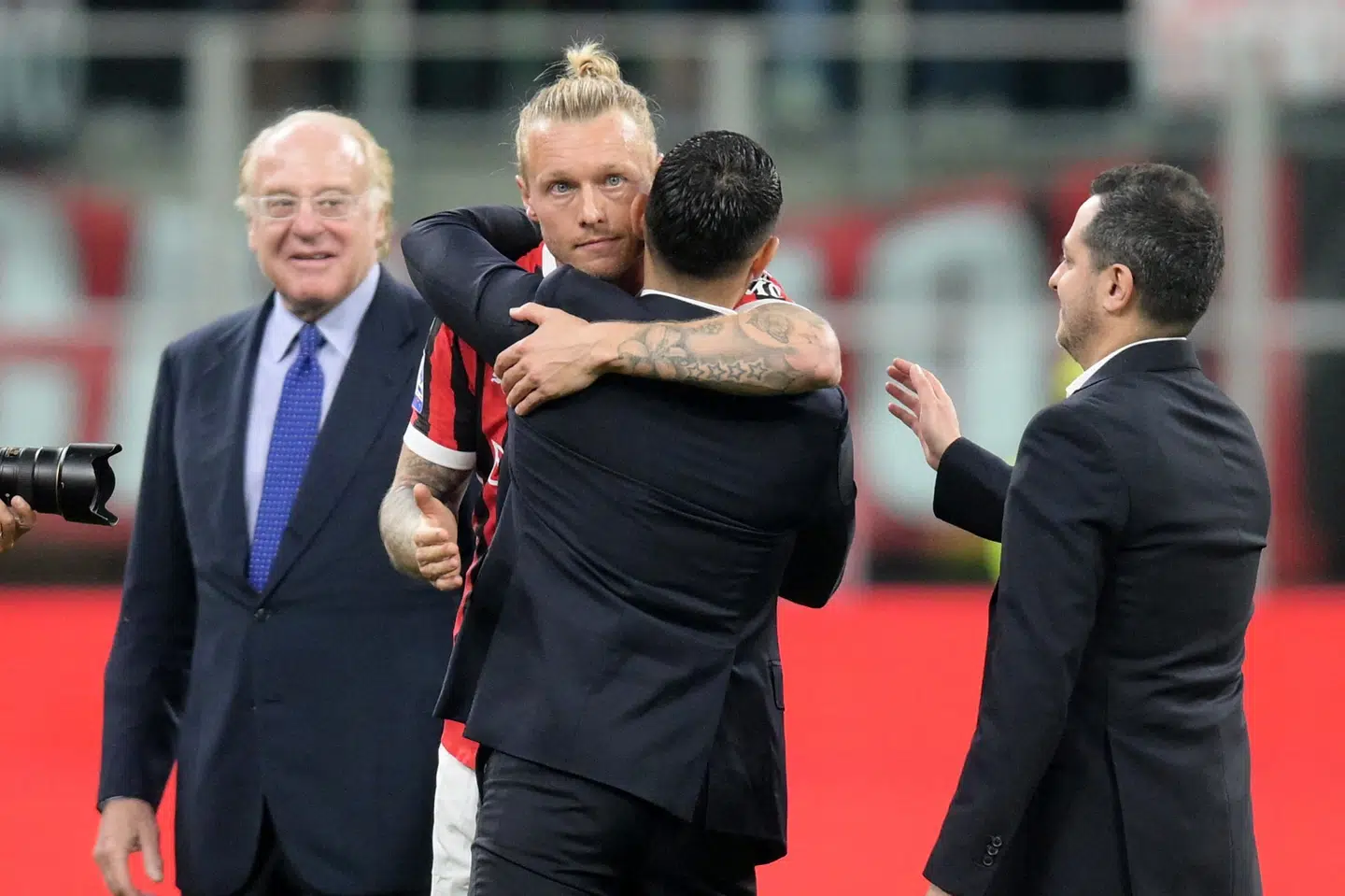 Det blev til fire år i den italienske storklub for den danske landsholdsanfører.