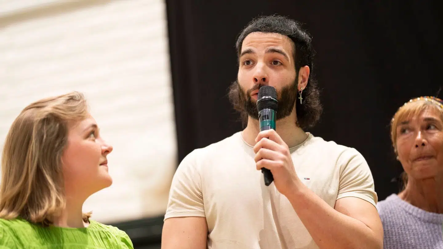 EP-kandidat Petar Socevic fotograferet på Alternativets Landsmøde i Odense lørdag den 11. maj 2024. (Foto: Frank Cilius/Scanpix 2024)