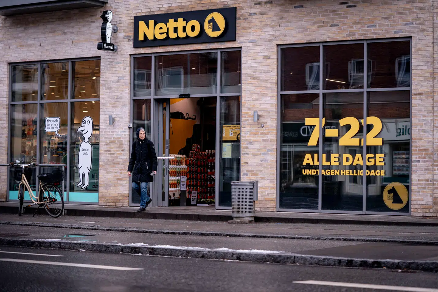 Nettos kommercielle direktør, Martin Hasgard Olesen afviser, at det vil skabe mere frygt blandt danskerne.