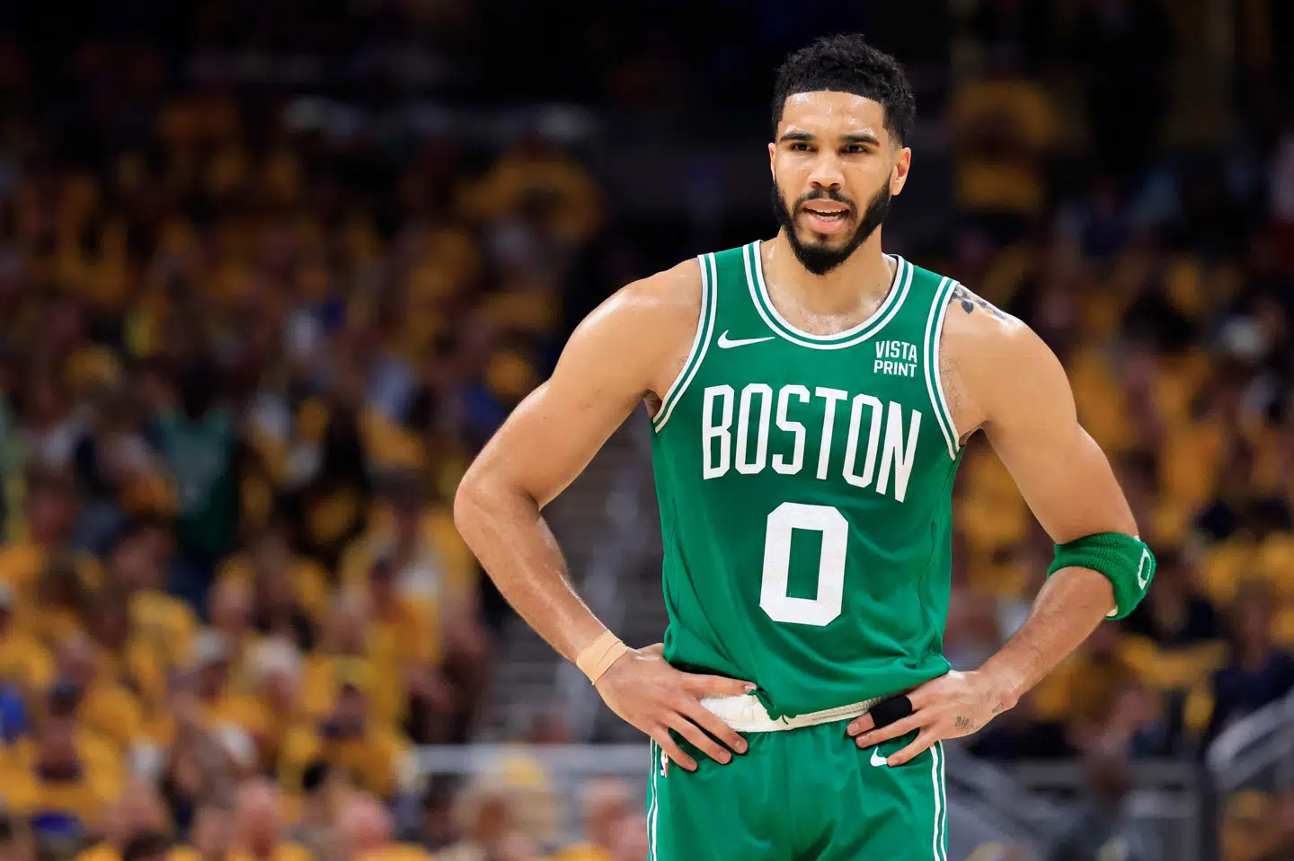 Jayson Tatum fra Boston Celtics scorede 26 point i sejren over Indiana Pacers.