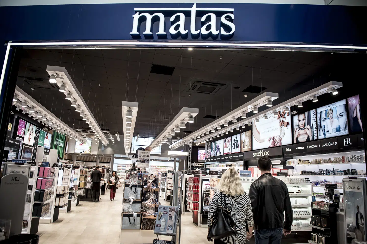 Trods rekordhøj omsætning ender Matas' resultat efter skat på 169 millioner kroner i 2023/2024 mod 281 millioner kroner året før. På billedet ses Matas i shoppingcenteret Field's. (Arkivfoto).