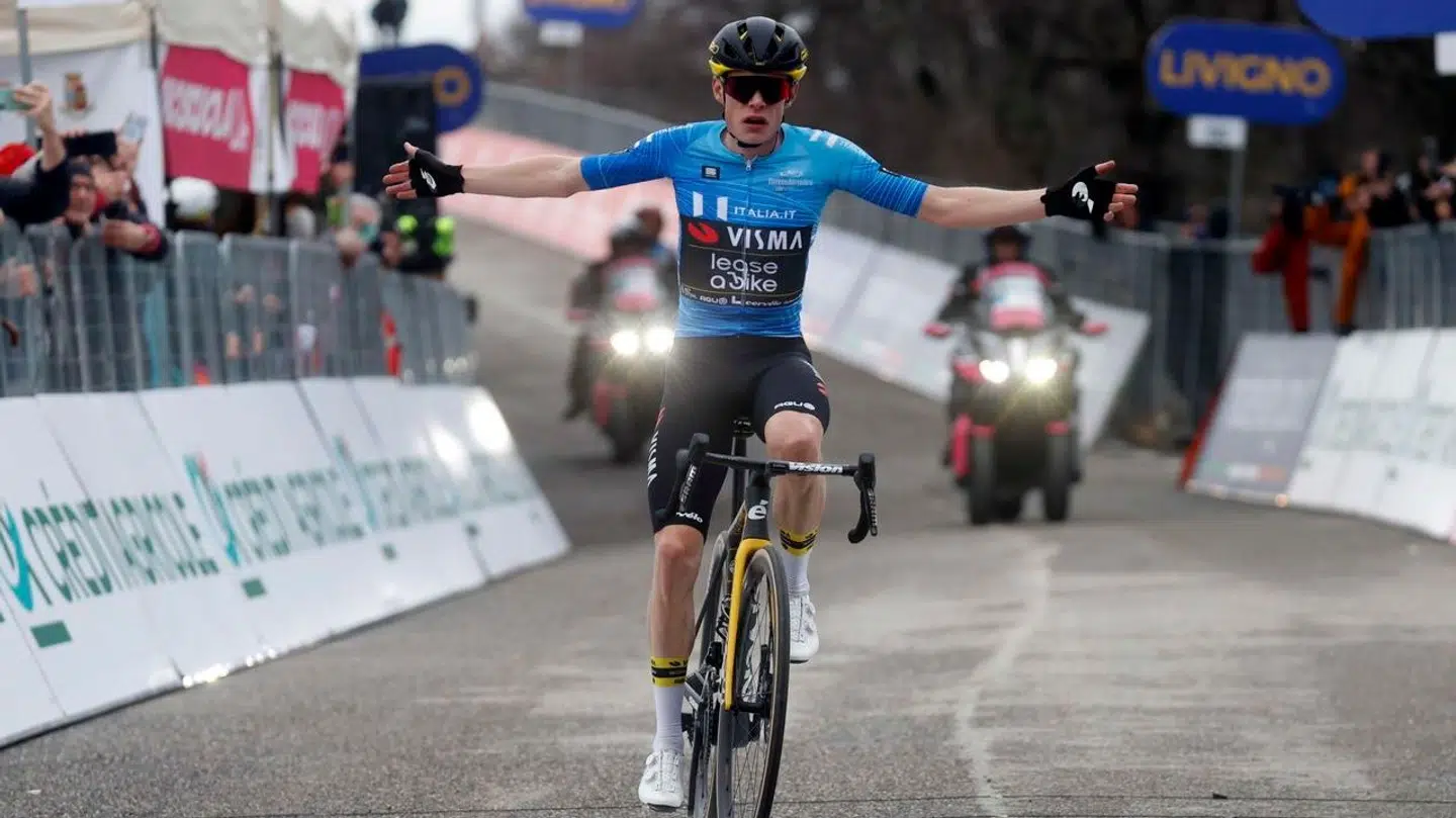 Jonas Vingegaard vandt Tirreno-Adriatico først på året.