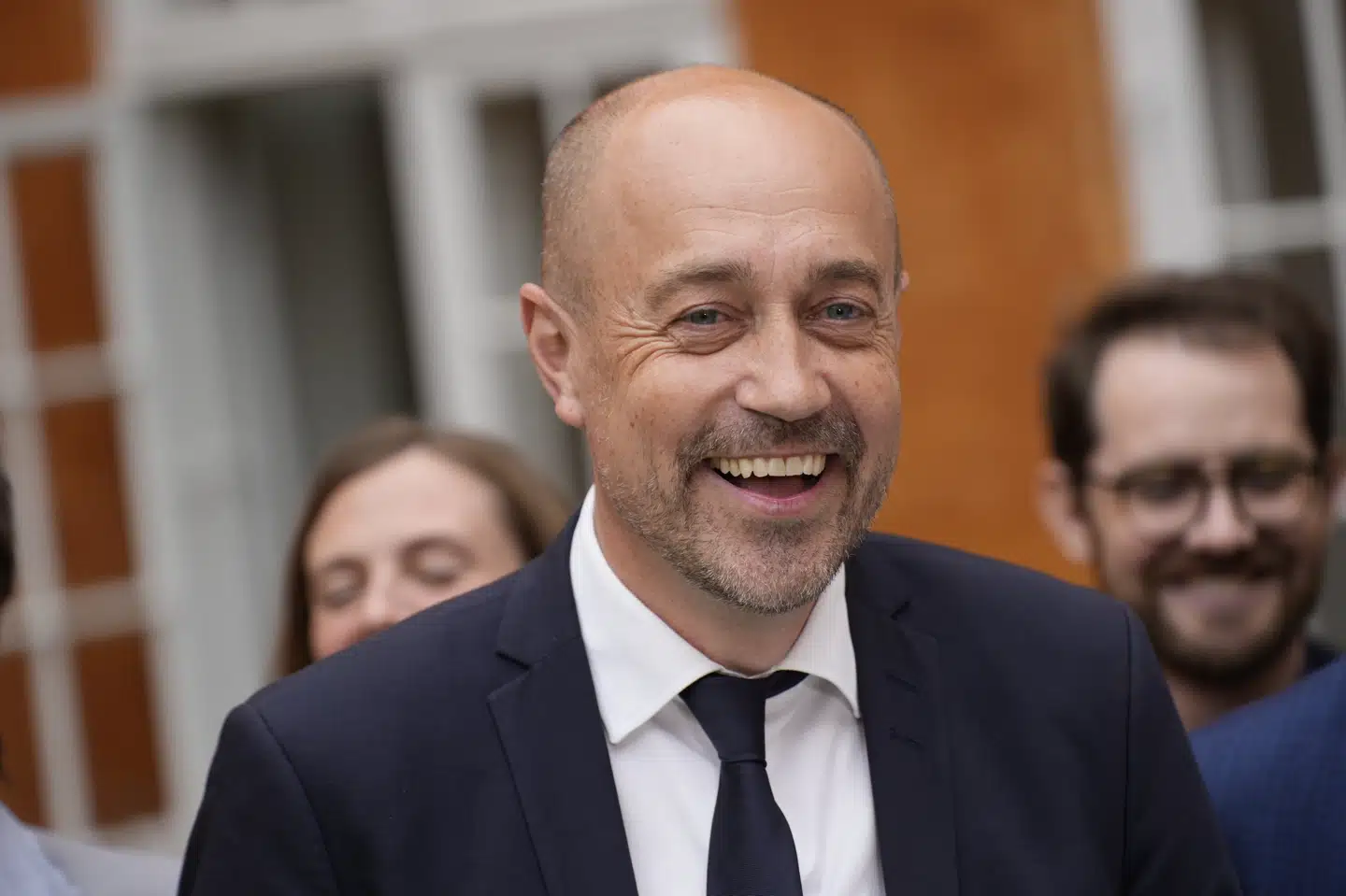 Miljøminister Magnus Heunicke (S) holder et doorstep torsdag eftermiddag ved Miljøministeriet, hvor han sammen med minister for fødevarer, landbrug og fiskeri Jacob Jensen (V) samt alle Folketingets partier præsenterer en ny PFAS-handlingsplan.