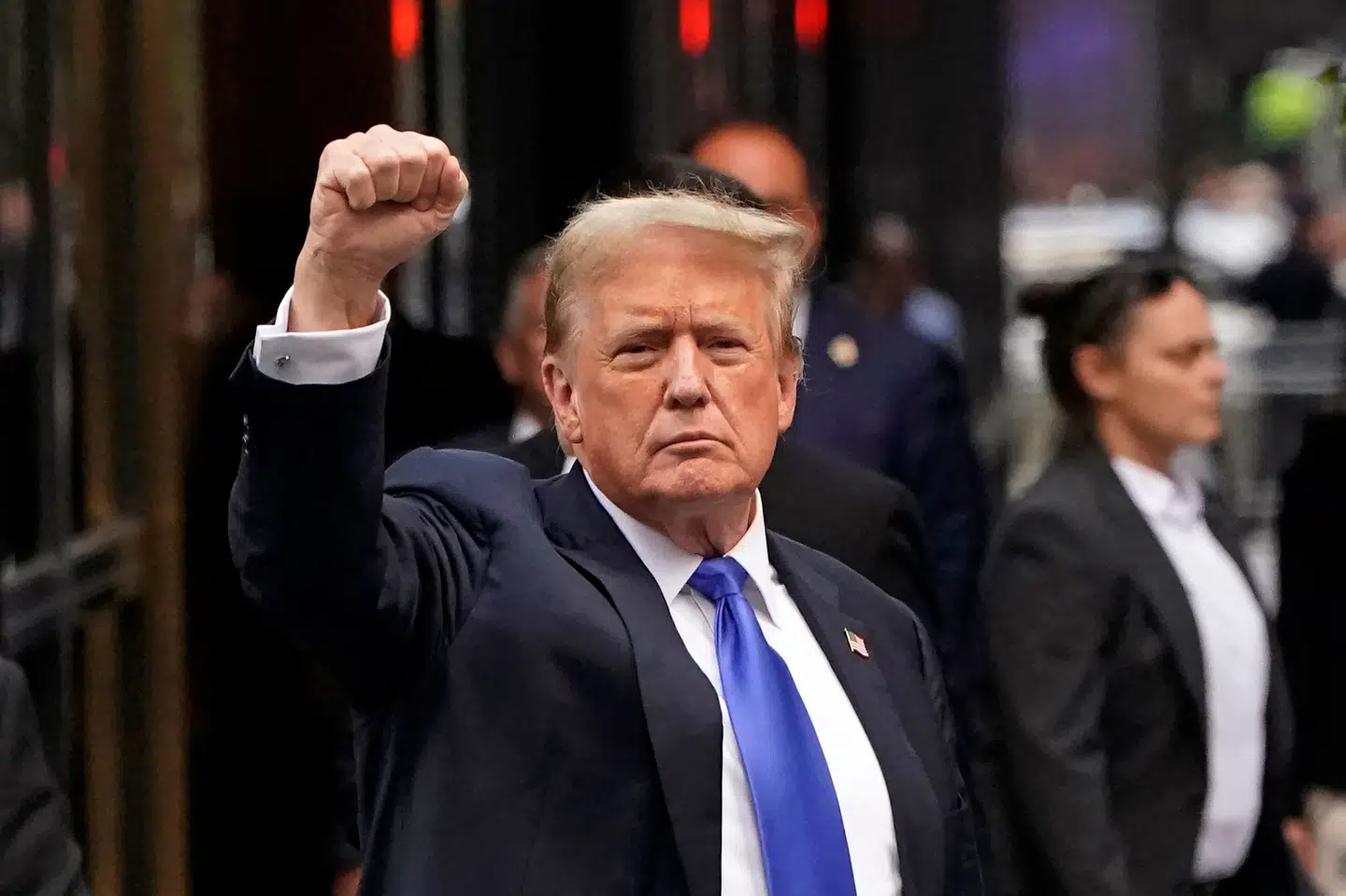 Torsdagens afgørelse forhindrer ikke Donald Trump i at agere som præsident - selv hvis han ender med en fængselsstraf.