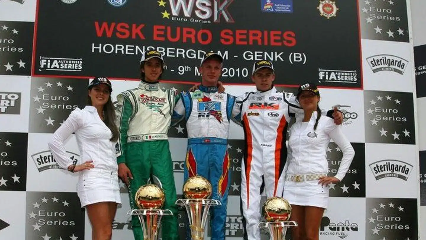 Jacob Nørtoft vandt WSK-afdelingen i Genk i 2010 foran Ignazio D'Agosto og Karol Basz. I feltet var også danske Michelle Gatting og den senere Formel 1-kører Antonio Giovinazzi samt Paul-Loup Chatin, Jordan King, Luca Ghiotto og Gustavo Menezes, der nok ringer en klokke hos motorsportsfans.