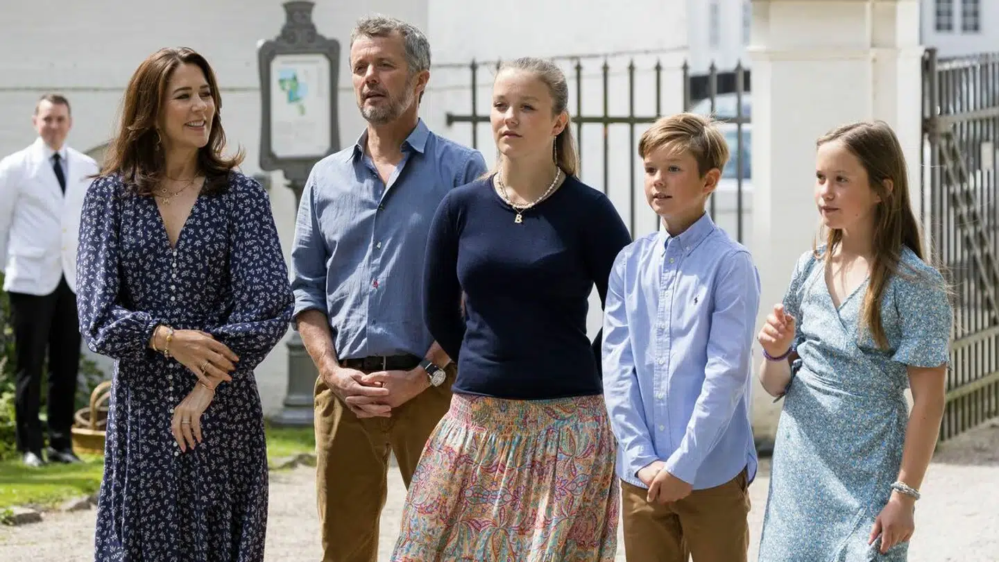 Familien har altid været glade for slottet i Sønderborg.