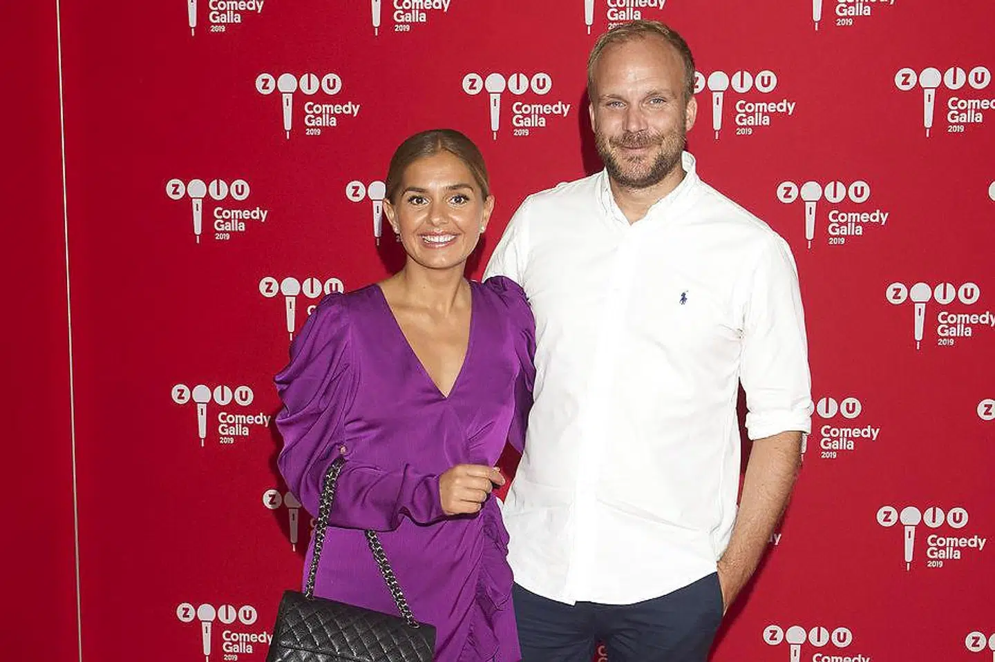 Stephania Potalivo med sin mand, Nils Petter Bro, som hun blev gift med sidste sommer.