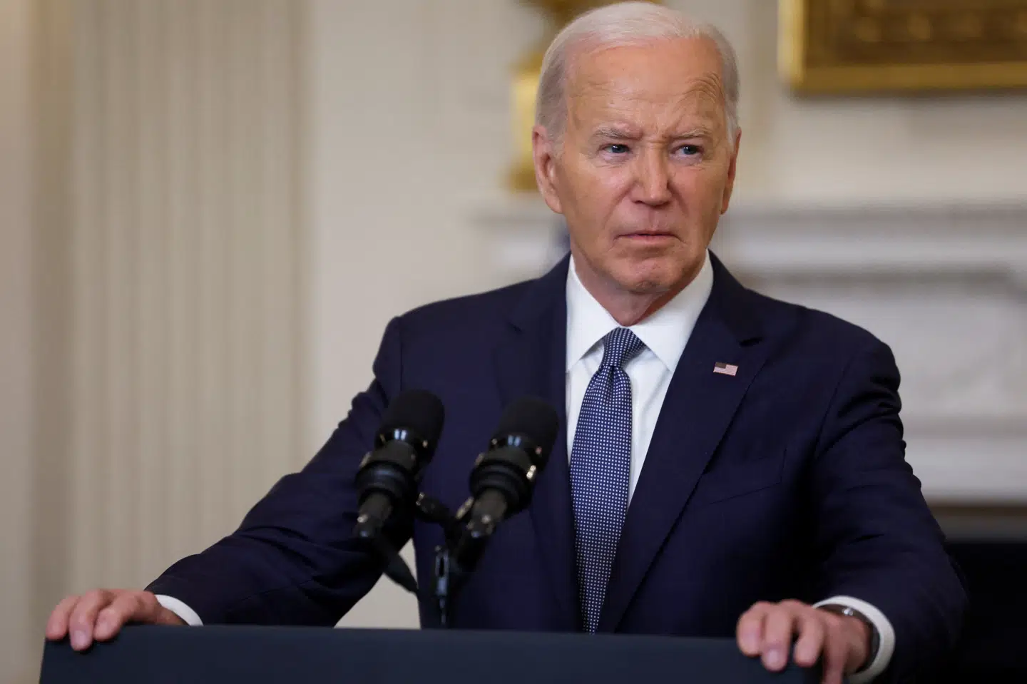 USA's præsident, Joe Biden, har fredag talt om et nyt forslag om våbenhvile fra israelsk side.