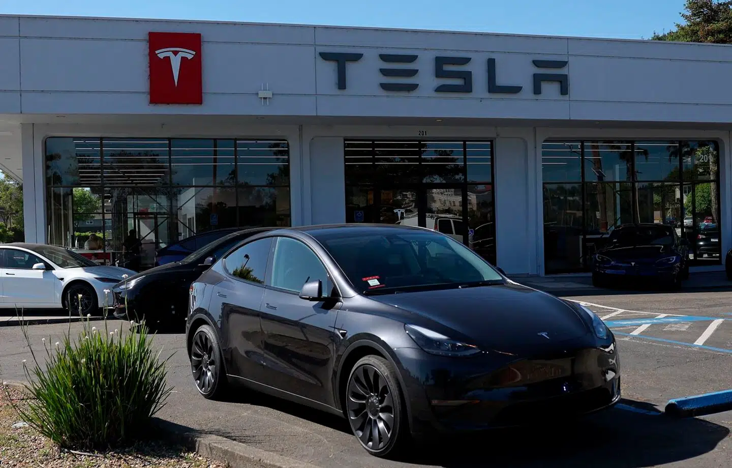 Tesla fylder meget i salgstallene – ikke mindst Tesla Model Y, som netop er sat ned i pris igen.