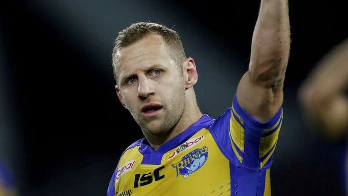 Rob Burrow (her i 2017) er død.