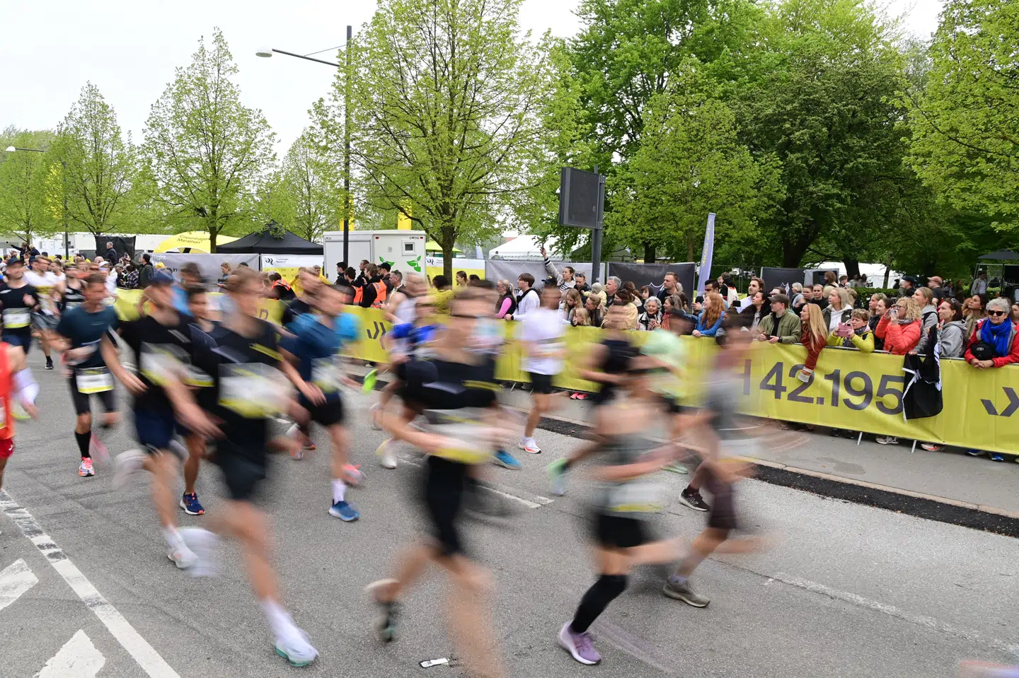 Årets Copenhagen Marathon blev afviklet lørdag den 5. maj 2024 i København, hvor 15.000 løbere deltog. Næste år sættes 3000 flere startnumre til salg. (Arkivfoto).
