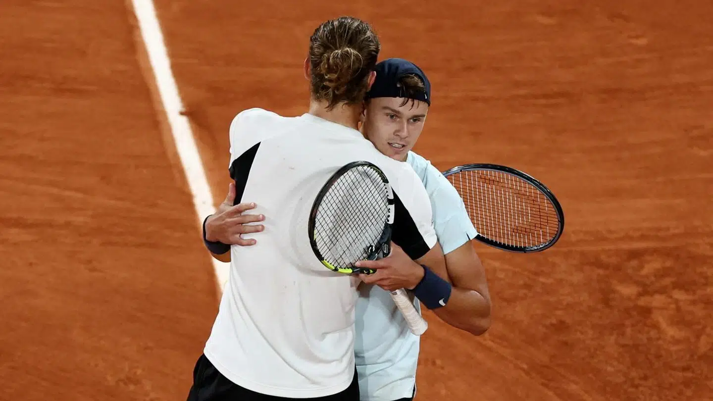 Holger Rune tabte natten til tirsdag til tyske Alexander Zverev.