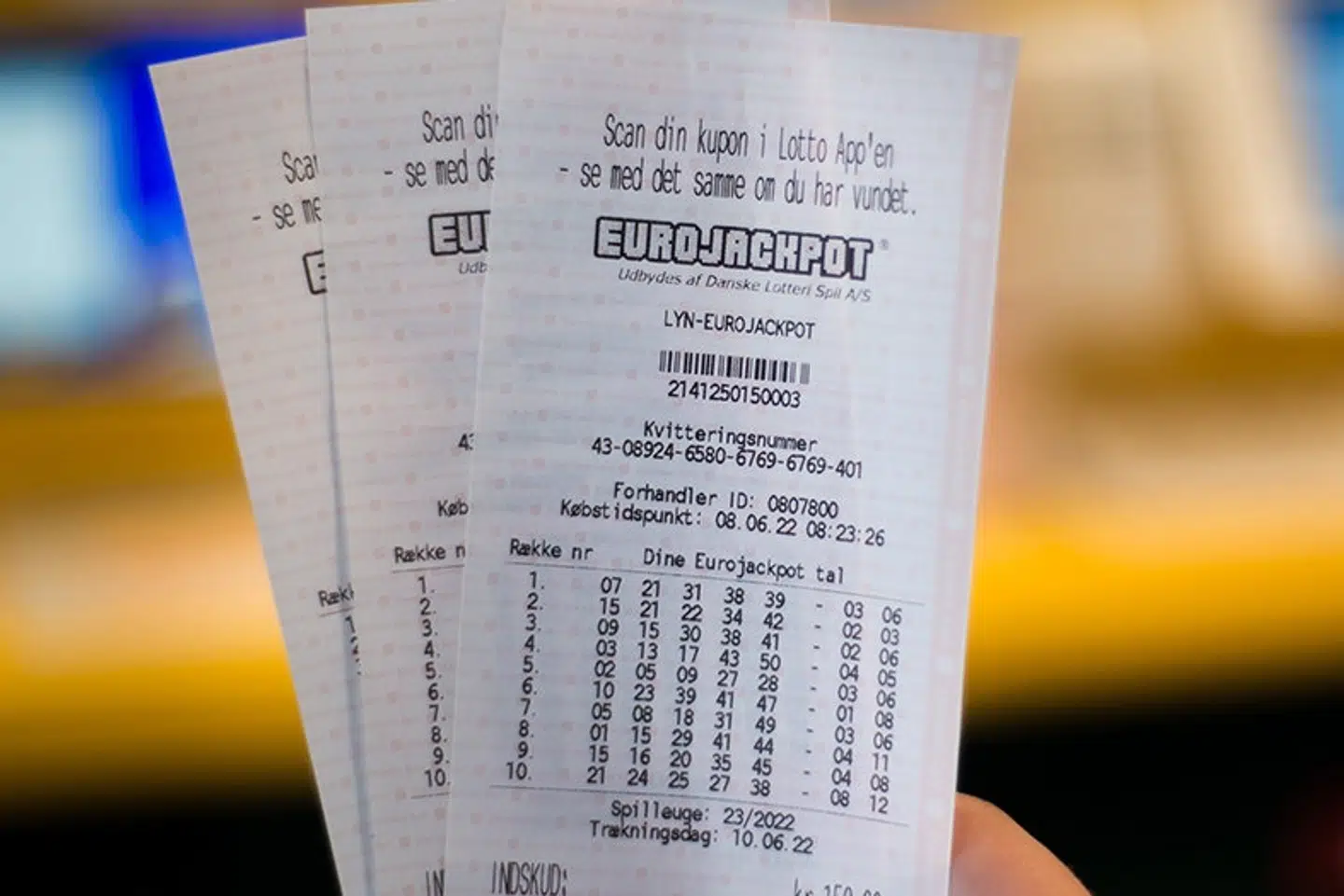 Tirsdagens Eurojackpot-gevinst er den største lottogevinst, der nogensinde er vundet i Danmark.
