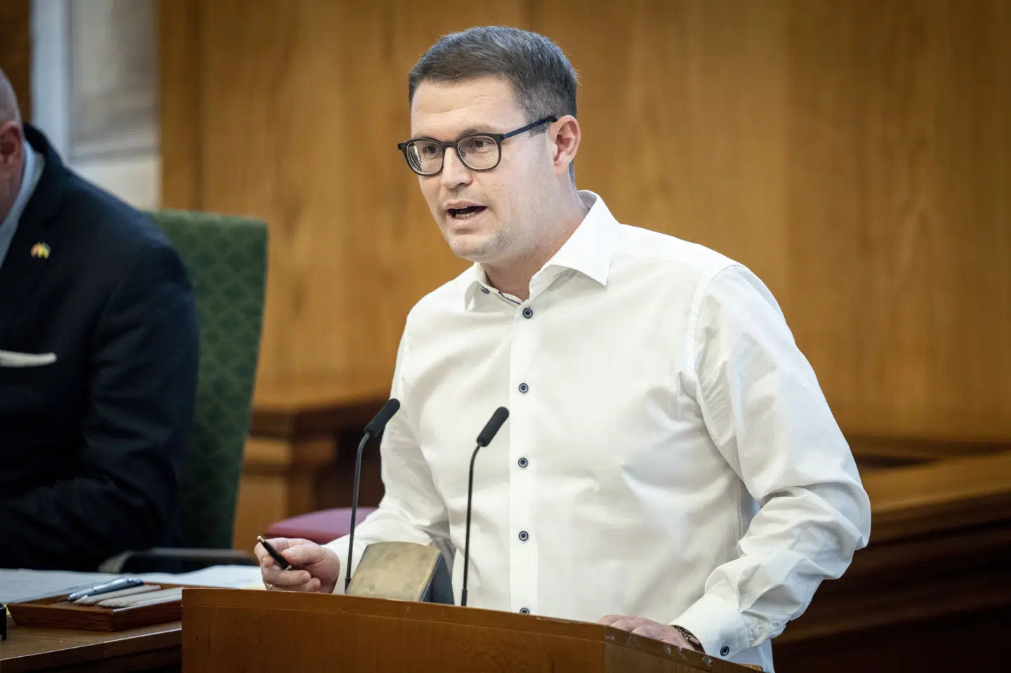 Christian Rabjerg Madsen (S), politisk ordfører for S, reagerer nu kraftigt på et forslag fra sin egen partifælle Niels Fuglsang. (Arkivfoto).