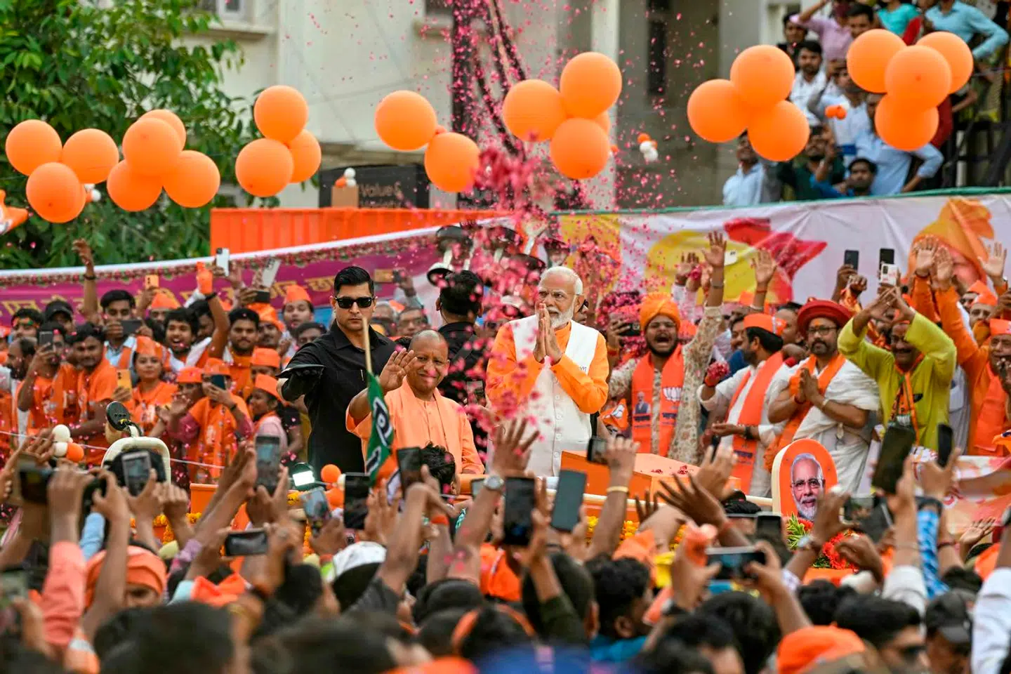 Tirsdag aften blev premierminister Narendra Modi genvalgt. Men næste valgkamp vil formentlig foregå en måned tidligere grundet den ekstreme sommervarme. Arkivfoto: Sajjad Hussain, Scanpix