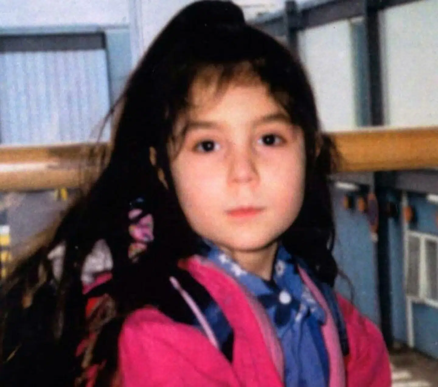 Den syvårige pige, Roujan Ismaeel der tirsdag aften blev fundet myrdet på Nørrebro i København. - -NORDFOTO- - 1995