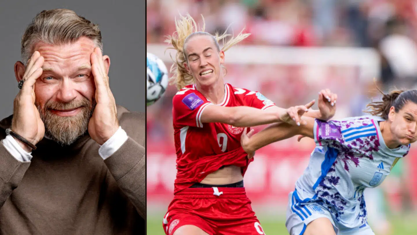 Joachim B. Olsen, politisk kommentator på B.T. og medvært på Borgerlig Tabloid (tv.)