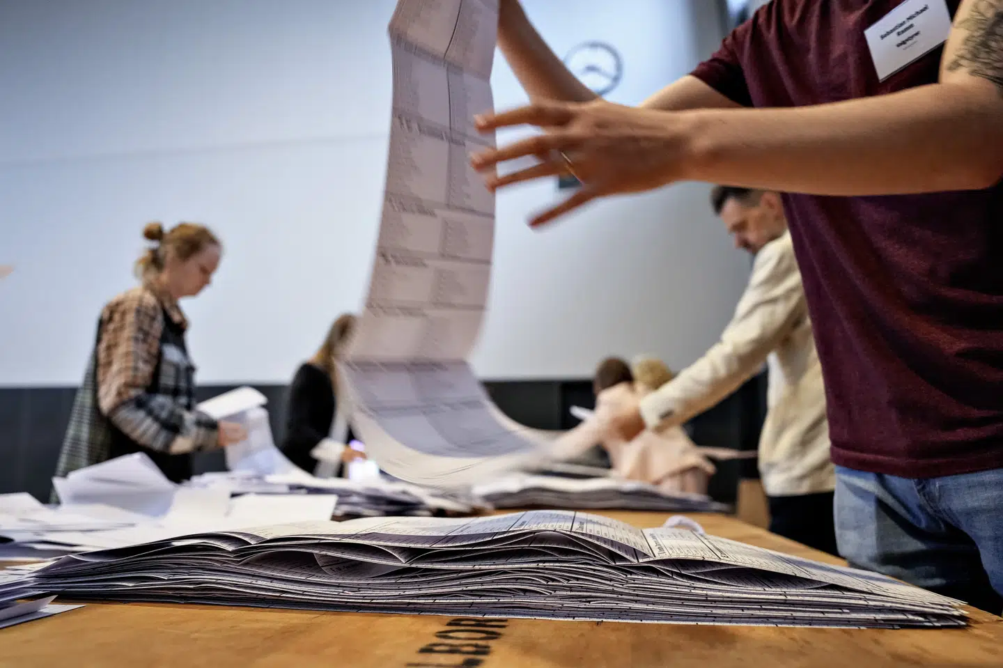 2,1 procent af de danske vælgere stemte blankt ved søndagens valg til EU-Parlamentet.
