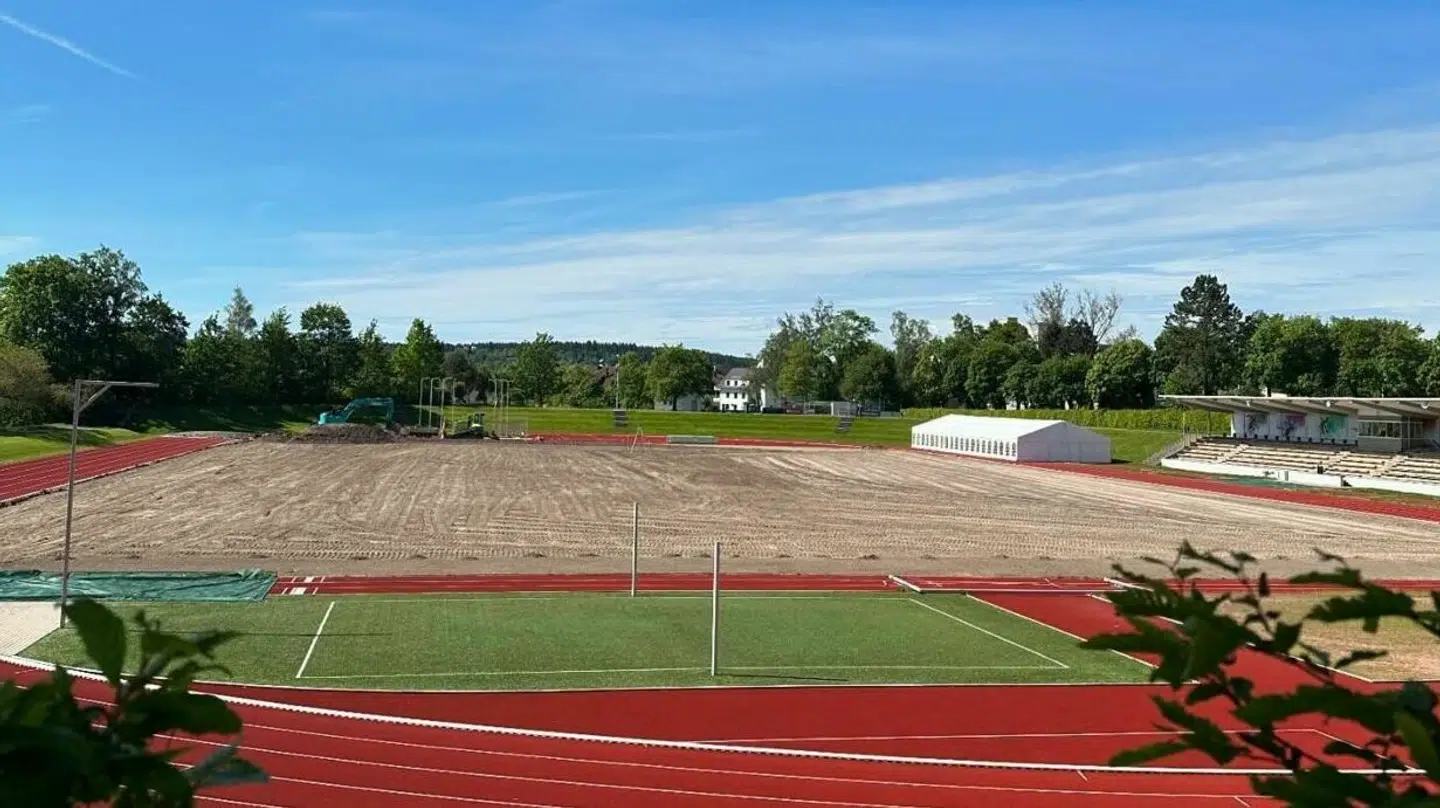 Sådan så banen ud indtil søndag den 2. juni.