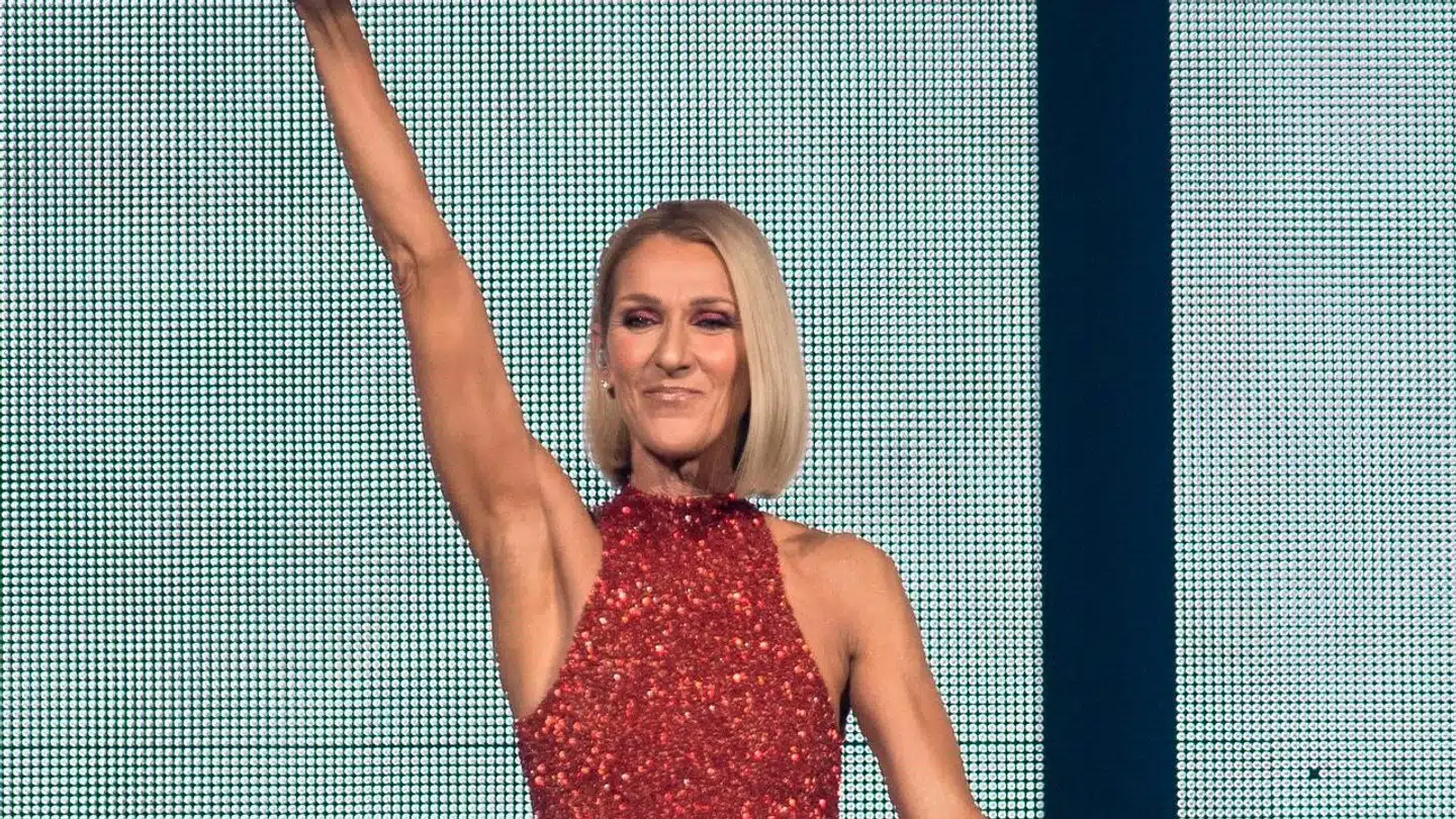 Celine Dion som mange husker hende på scenen. Billedet er fra 2019.