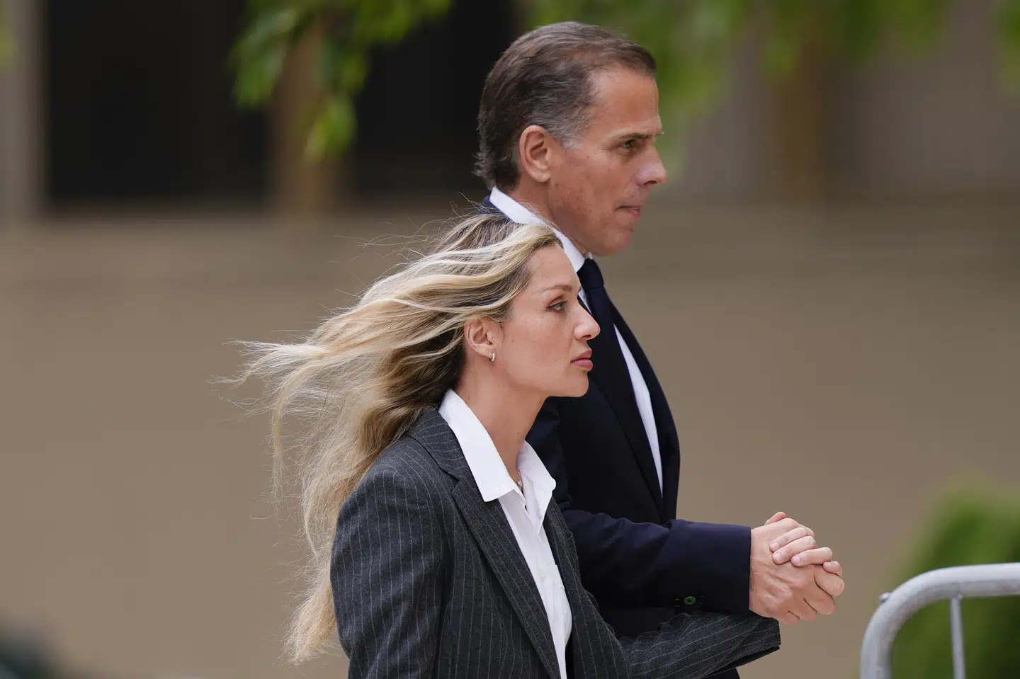 Hunter Biden ankommer tirsdag til retten i Wilmington, Delaware.