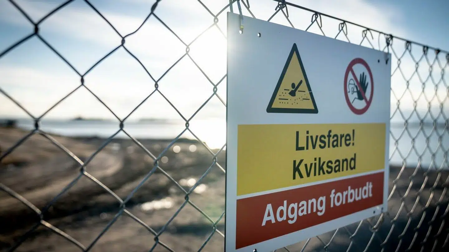 Et område i det nordjyske er nu ramt af kviksand. Arkivfoto.