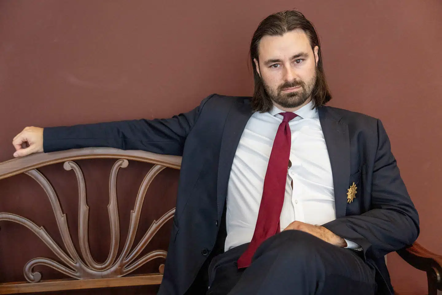 »Søndergaard sagde blandt andet, fuldstændig uden belæg, at 'kvinder stemmer imod nationens interesser', skriver Lukas Lunøe. På billedet ses Rasmus Munch Søndergaard.