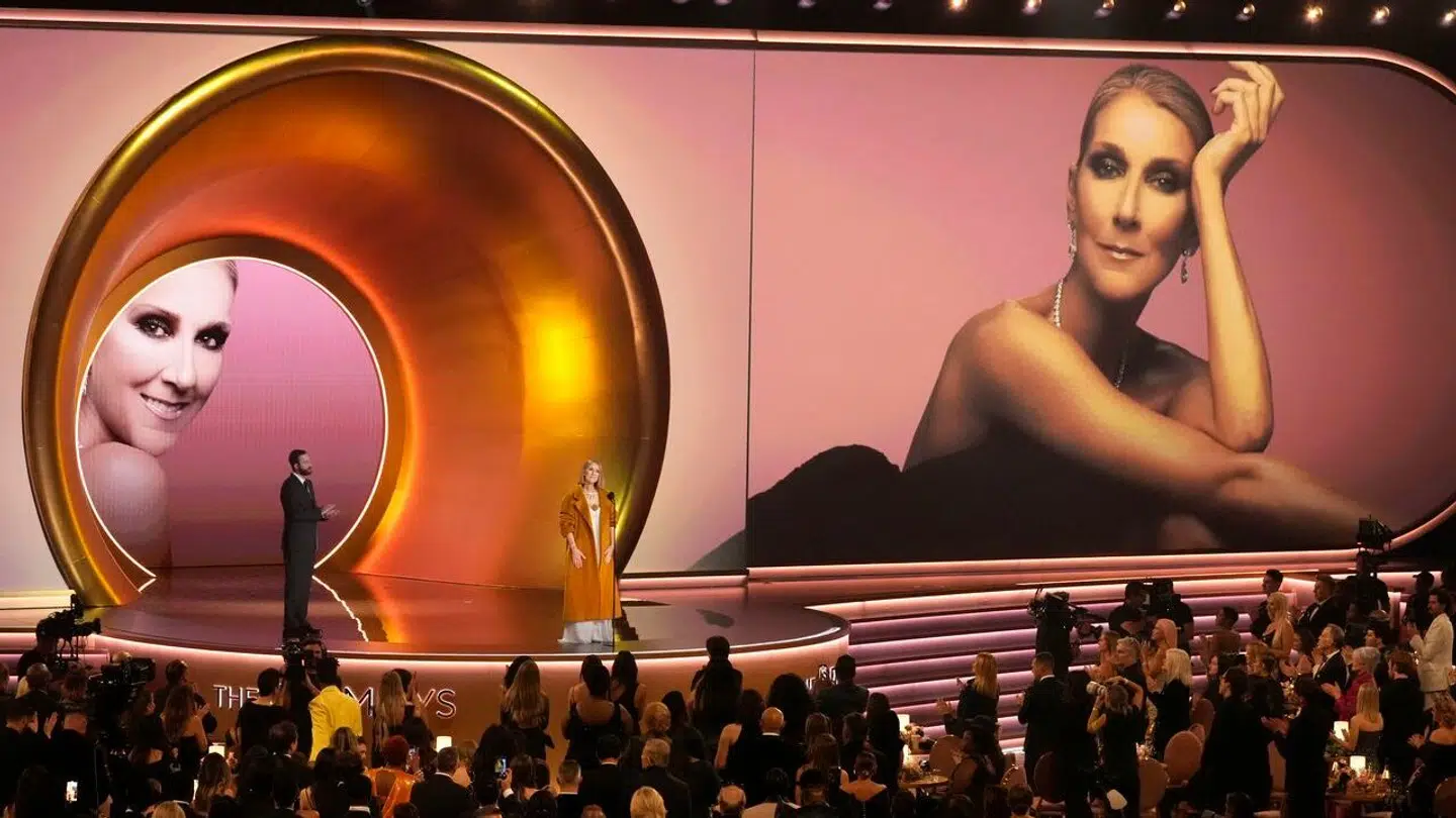 Celine Dion præsenterede en grammy i 2024.