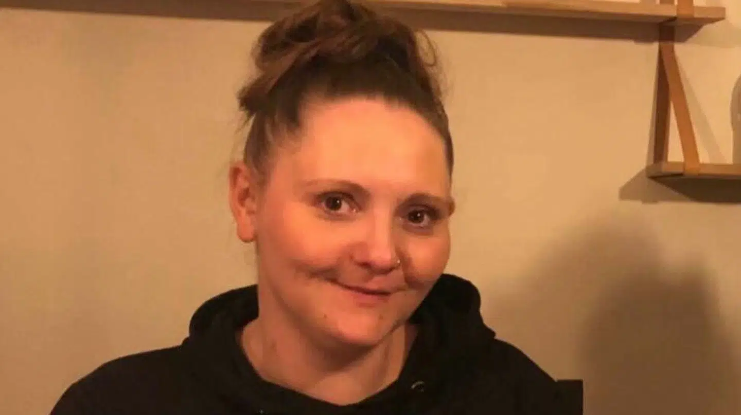 Trine Mai Møller blev mandag fanget i kviksand.